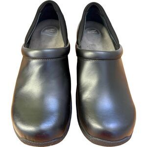 Dansko Professional Clogs Womens Size 9.5 US 41 EU Black Leather Slip On